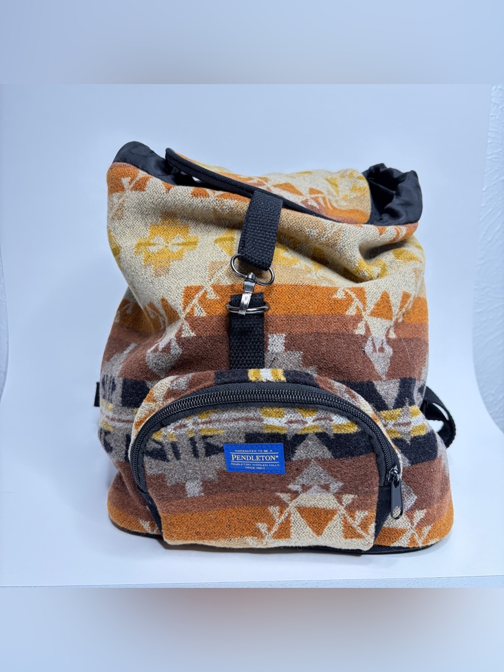 Pendleton Wool Southwest Style Drawstring Backpack